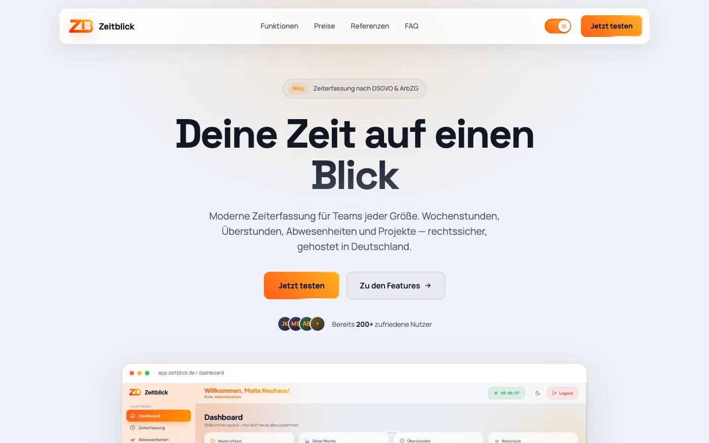 Zeitblick: zeitblick.com.de